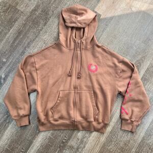 Victoria's Secret PINK Caramel Kiss Everyday Fleece Full Zip Hoodie